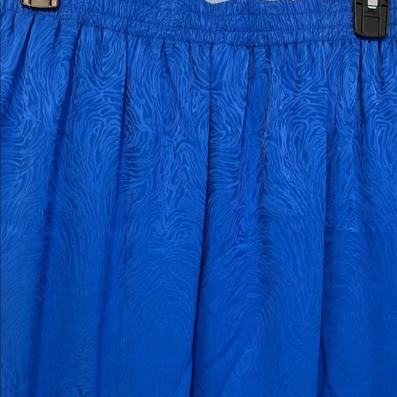 Adrianna Papell Vintage Silk Printed Buttoned Blouse‎ and Skirt Set Size 10 - Picture 10 of 11